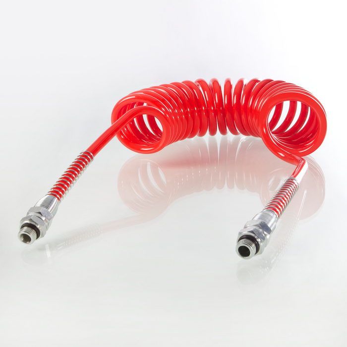 Spiral hose and coupling kits