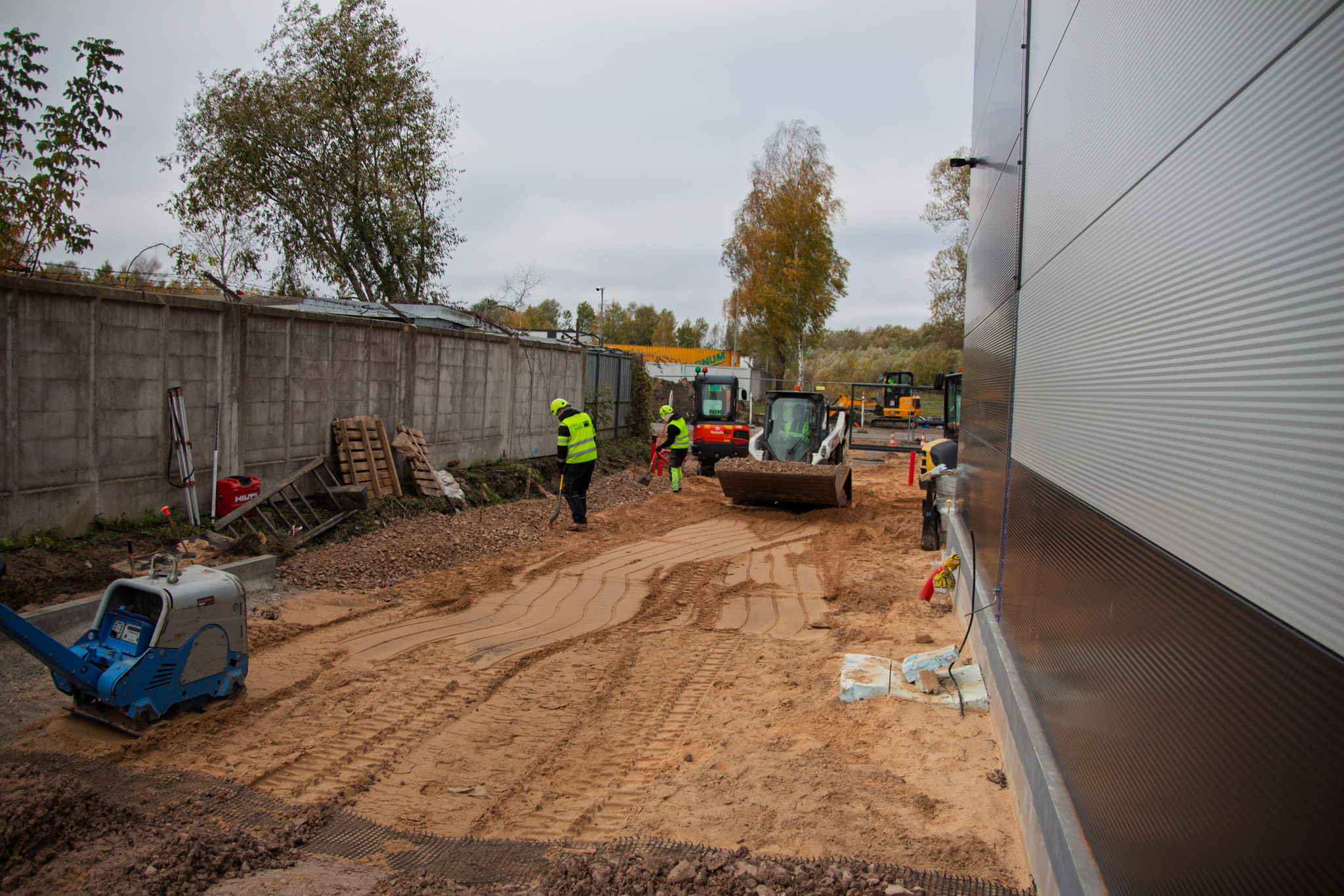 Būvdarbu progress Ilzenes ielā 32 · 21.10.2026