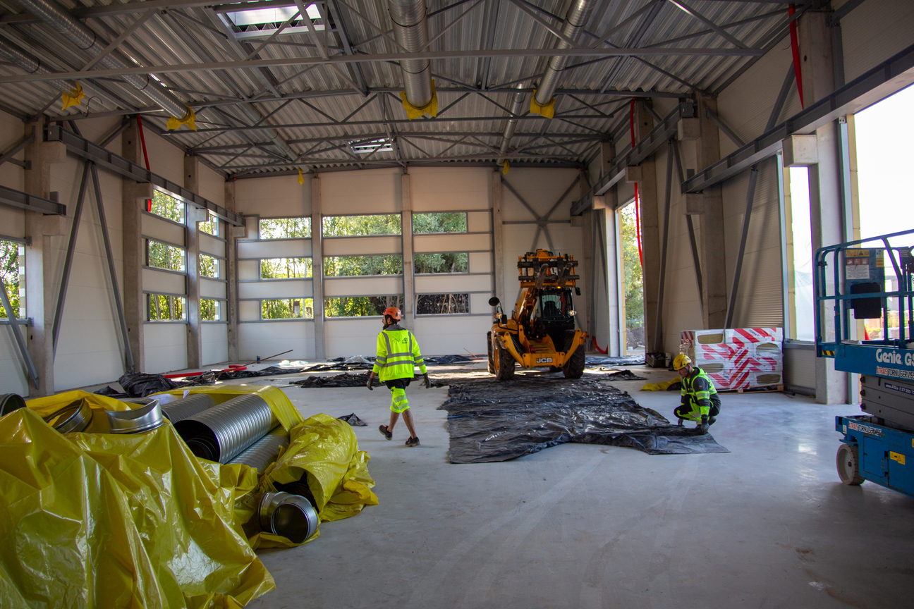 Būvdarbu progress Ilzenes ielā 32 2026. gada 3. augustā