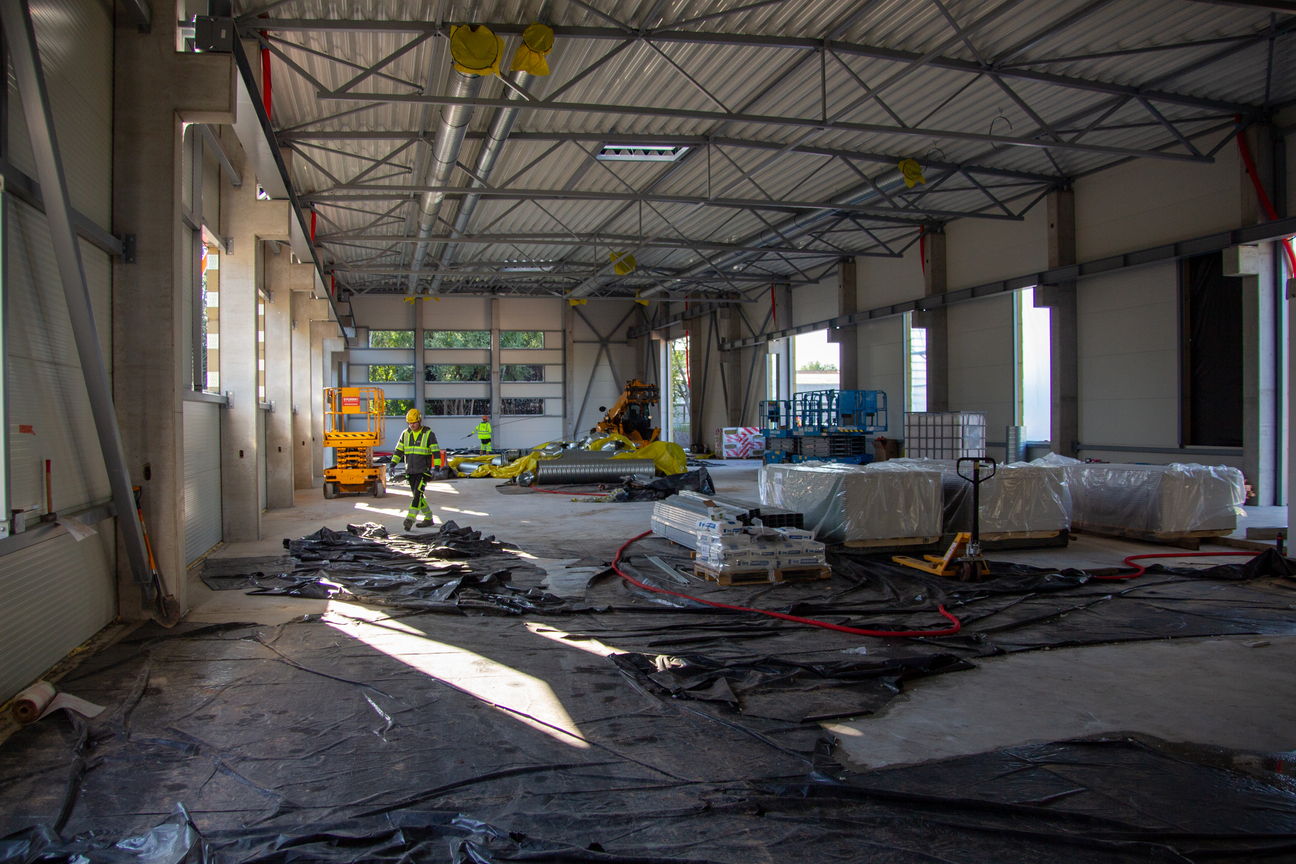 Būvdarbu progress Ilzenes ielā 32 2026. gada 3. augustā