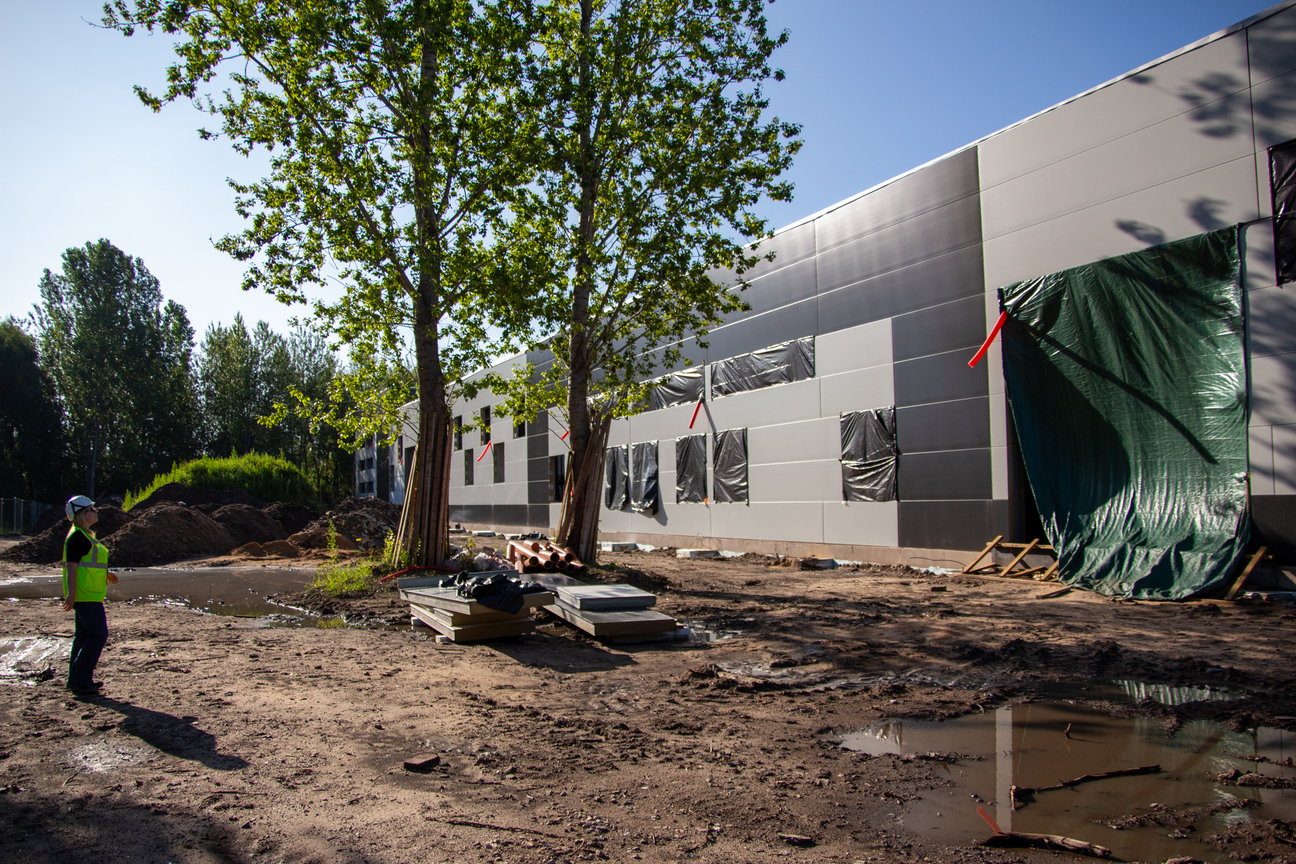 Būvdarbu progress Ilzenes ielā 32 · 03.08.2026