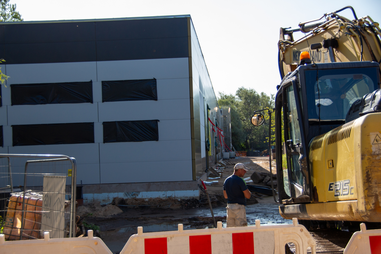 Būvdarbu progress Ilzenes ielā 32 · 03.08.2026