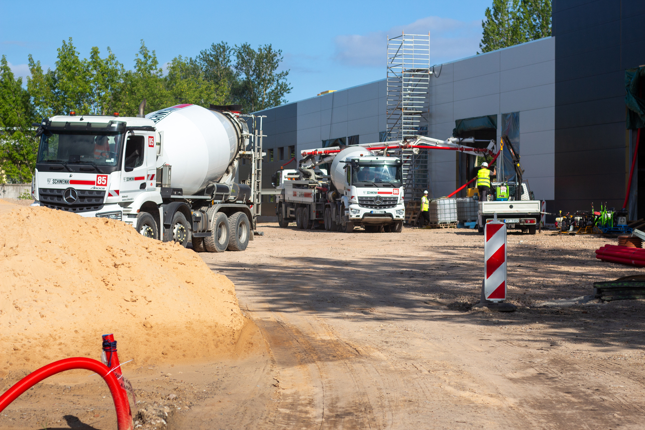 Būvdarbu progress Ilzenes ielā 32 · 15.07.2026