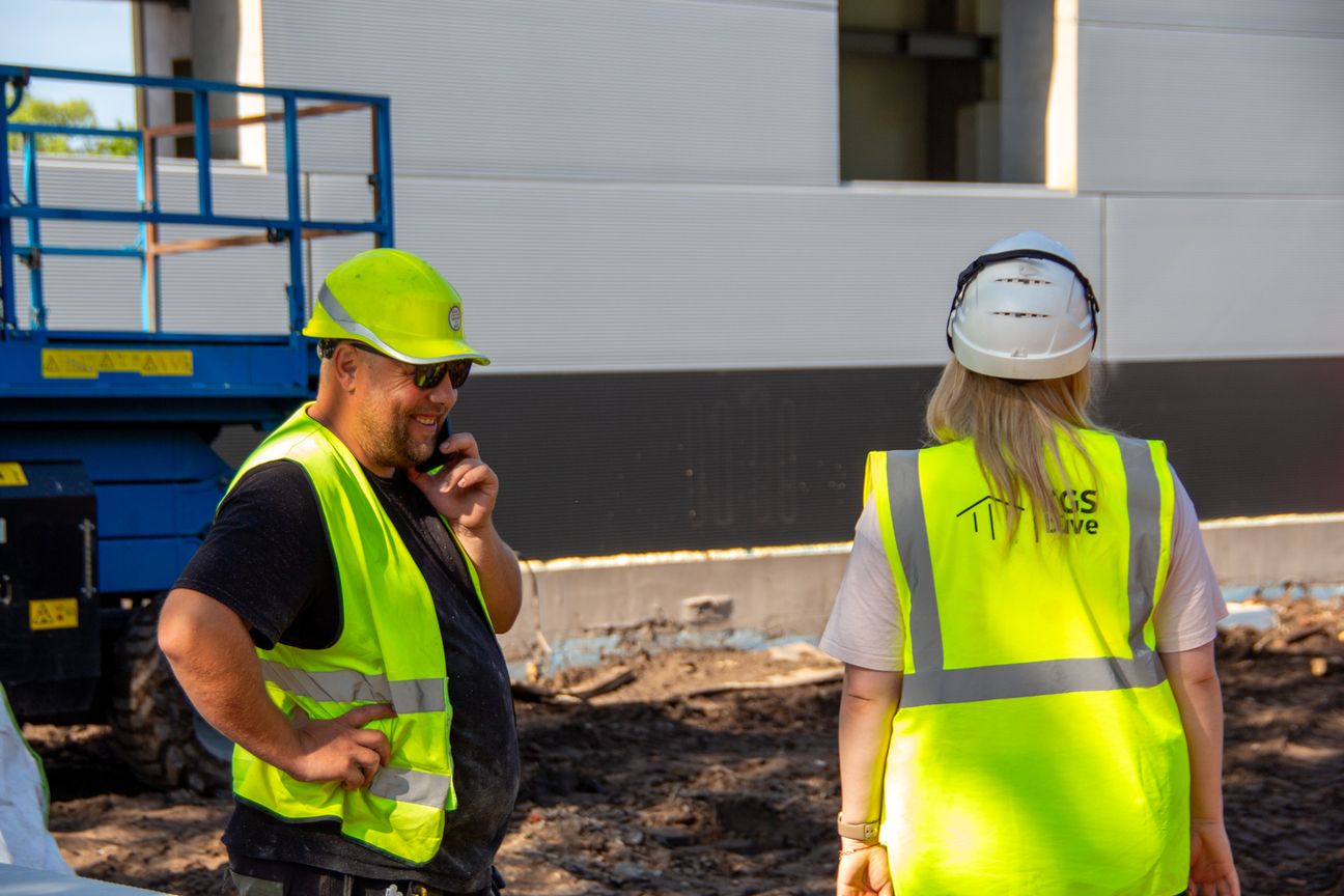 Būvdarbu progress Ilzenes ielā 32 · 15.07.2026