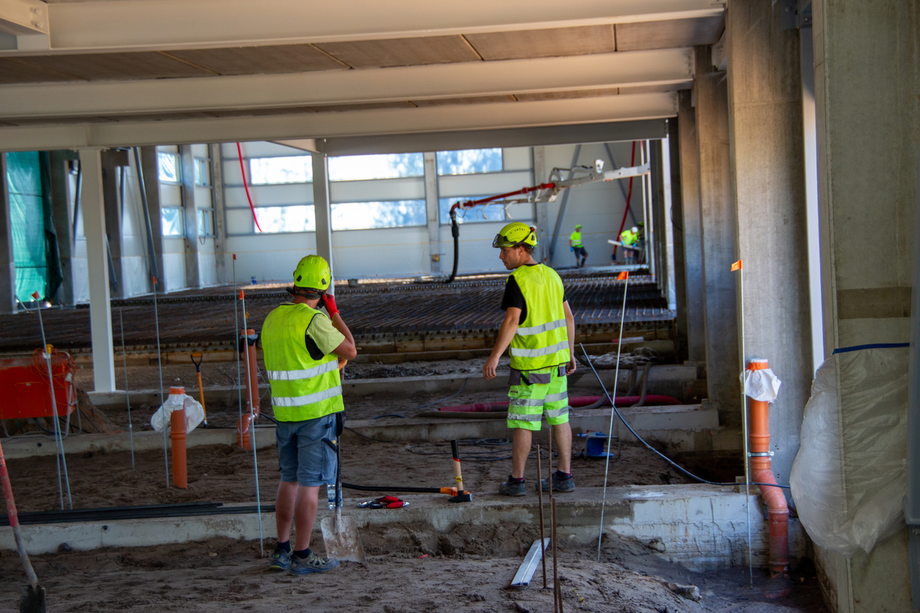 Būvdarbu progress Ilzenes ielā 32 · 15.07.2026