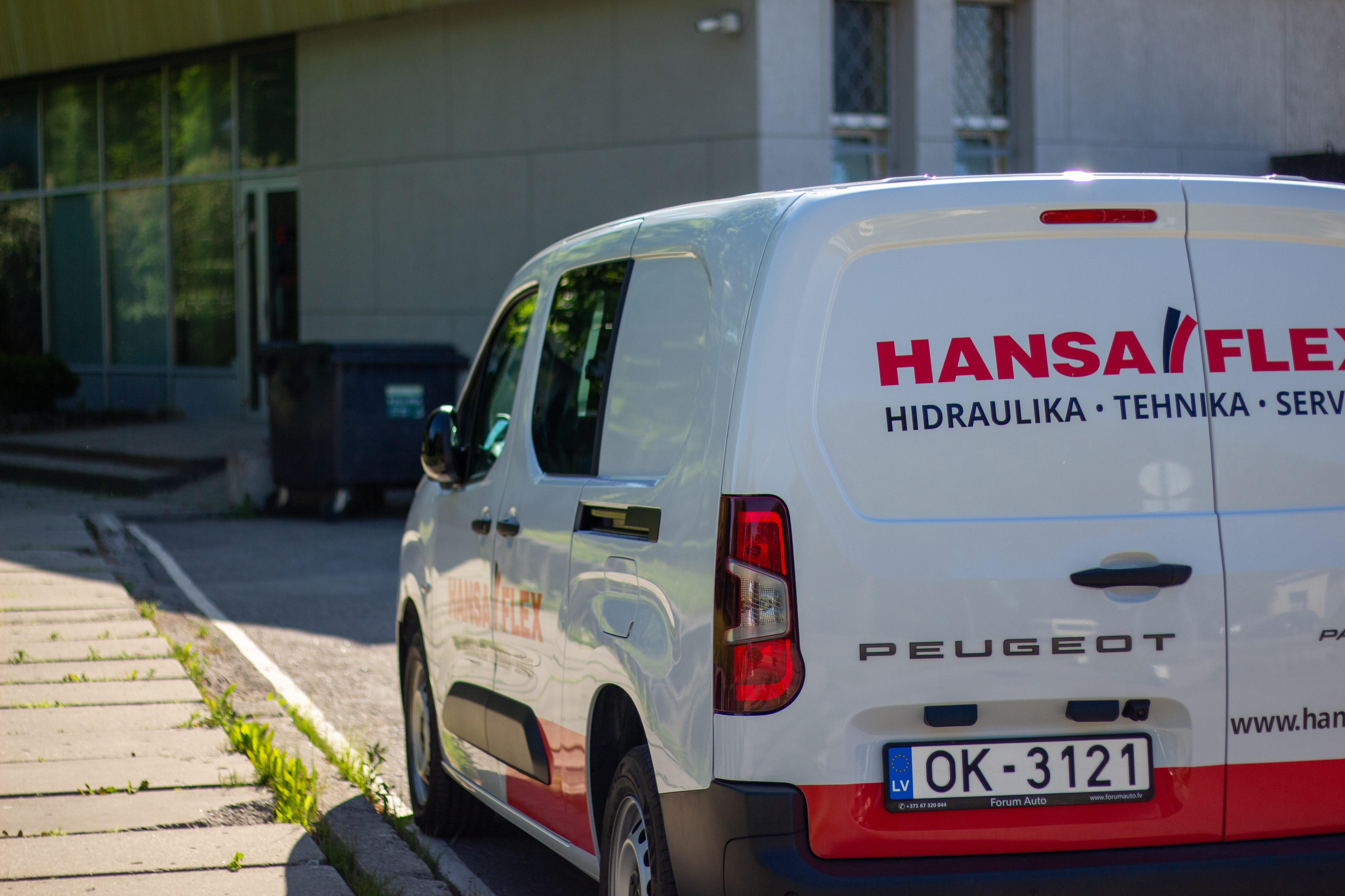 HANSA-FLEX Rīga 2 industriālās hidraulikas servisa filiāle Daugavgrīvas ielā 93