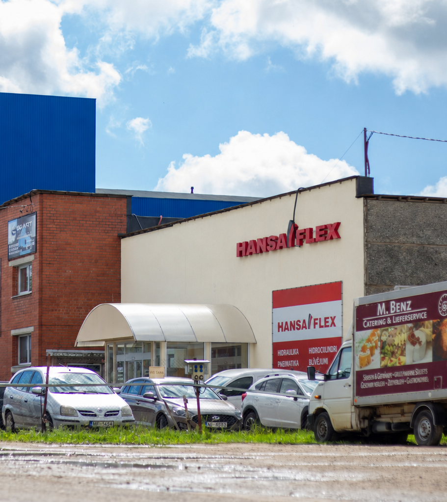 HANSA-FLEX hidraulikas servisa filiāle Rēzeknē, Viļakas ielā 1d